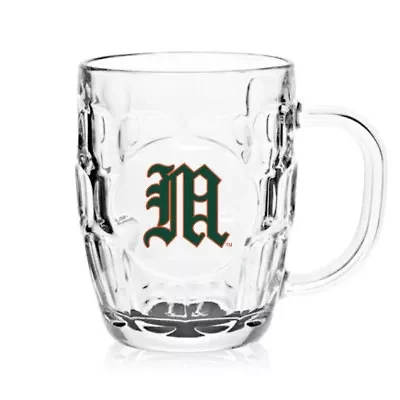 Miami (FL) Hurricanes NCAA Miami Hurricanes 20oz. Dimpled Glass Mug