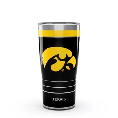 NCAA Iowa Hawkeyes 20oz. MVP Stainless Tumbler