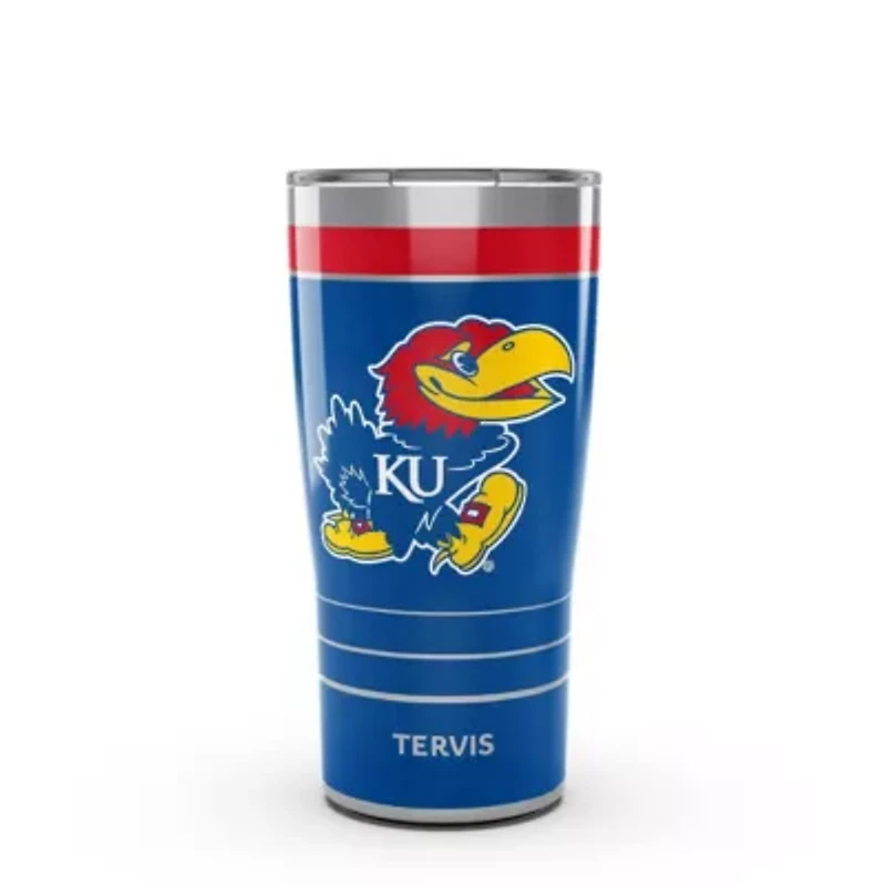 NCAA Kansas Jayhawks 20oz. MVP Stainless Tumbler