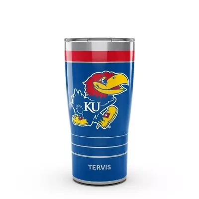 NCAA Kansas Jayhawks 20oz. MVP Stainless Tumbler