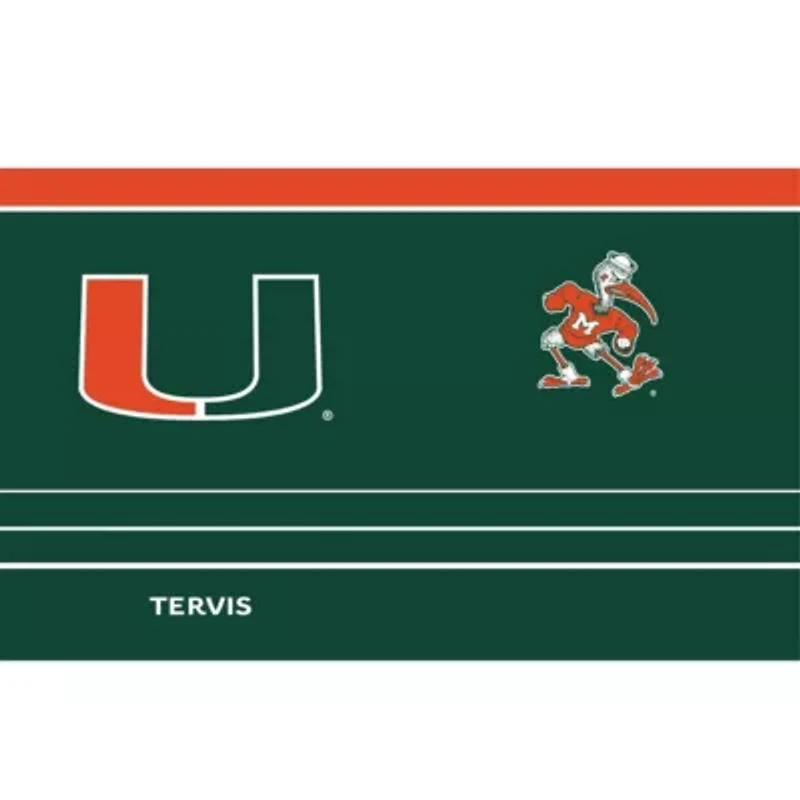 Miami (FL) Hurricanes NCAA Miami Hurricanes 20oz. MVP Stainless Tumbler
