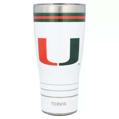 Miami (FL) Hurricanes NCAA Miami Hurricanes 30oz. Arctic Stainless Tumbler