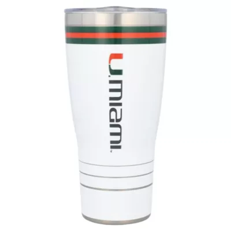 Miami (FL) Hurricanes NCAA Miami Hurricanes 30oz. Arctic Stainless Tumbler