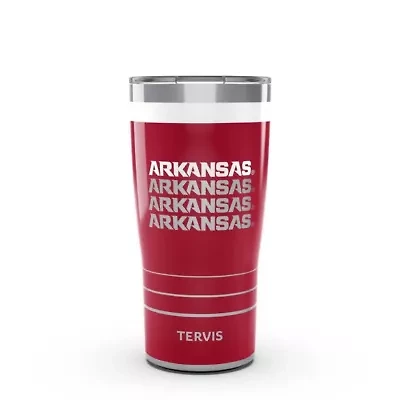 NCAA Arkansas Razorbacks Reverb 20oz. Stainless Tumbler