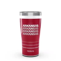 NCAA Arkansas Razorbacks Reverb 20oz. Stainless Tumbler