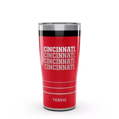 NCAA Cincinnati Bearcats Reverb 20oz. Stainless Tumbler