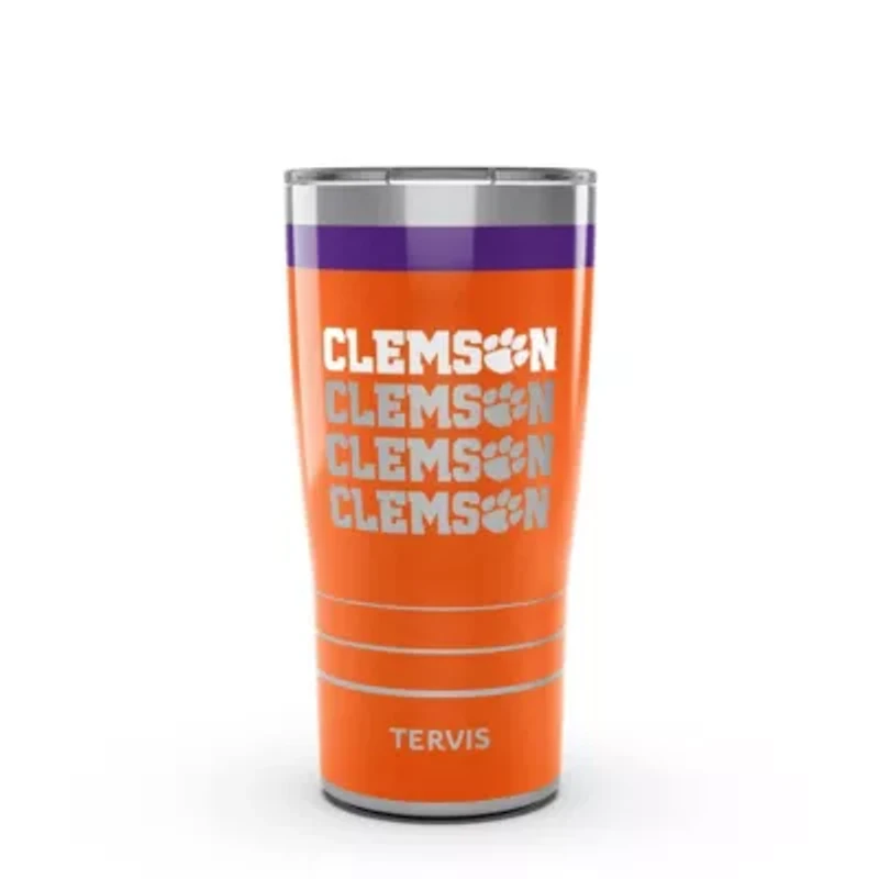 NCAA Clemson Tigers Reverb 20oz. Stainless Tumbler