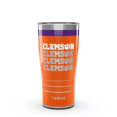 NCAA Clemson Tigers Reverb 20oz. Stainless Tumbler
