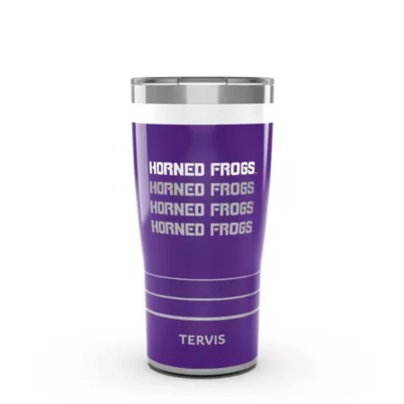 NCAA TCU Horned Frogs Reverb 20oz. Stainless Tumbler