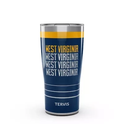 NCAA West Virginia Mountaineers Reverb 20oz. Stainless Tumbler