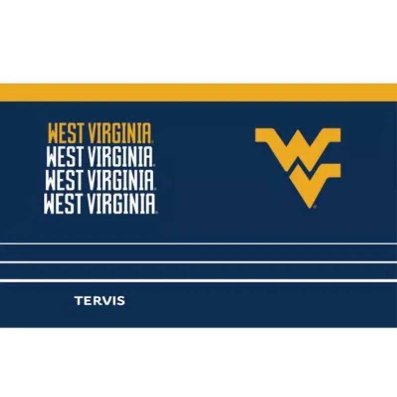 NCAA West Virginia Mountaineers Reverb 20oz. Stainless Tumbler