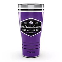 NCAA TCU Horned Frogs 30oz. Vintage Stainless Tumbler