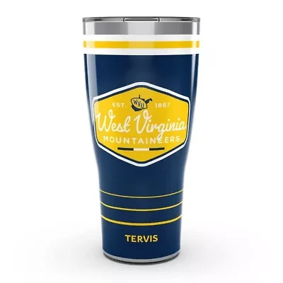 NCAA West Virginia Mountaineers 30oz. Vintage Stainless Tumbler
