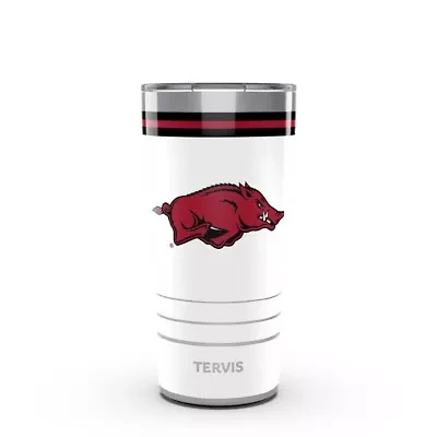 NCAA Arkansas Razorbacks Arctic 20oz. Stainless Tumbler
