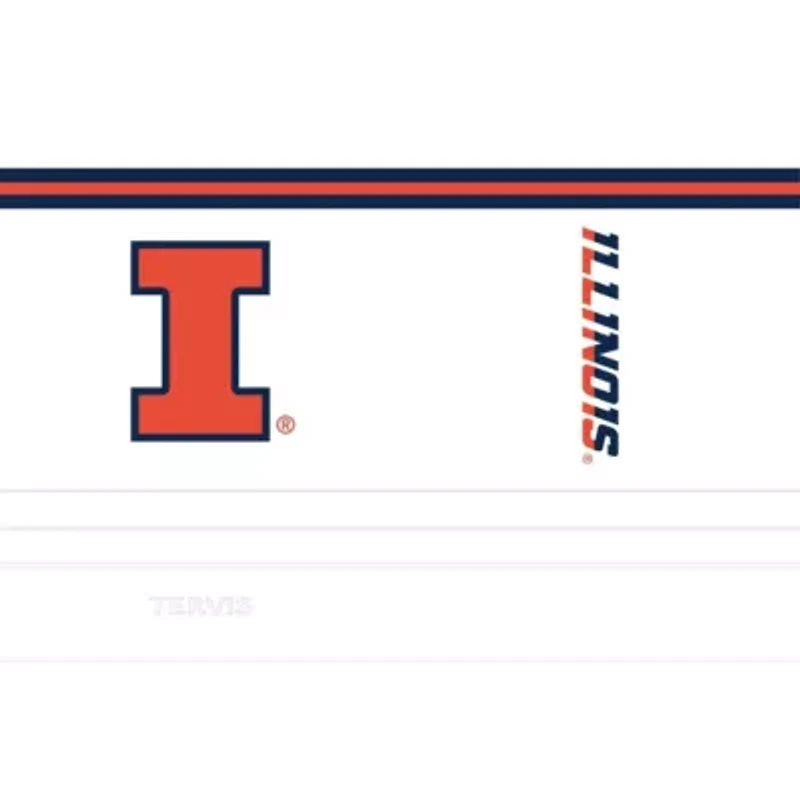 NCAA Illinois Fighting Illini Arctic 20oz. Stainless Tumbler
