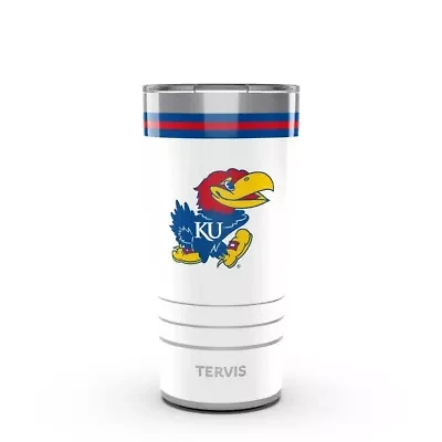 NCAA Kansas Jayhawks Arctic 20oz. Stainless Tumbler
