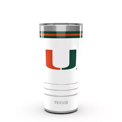 Miami (FL) Hurricanes NCAA Miami Hurricanes Arctic 20oz. Stainless Tumbler