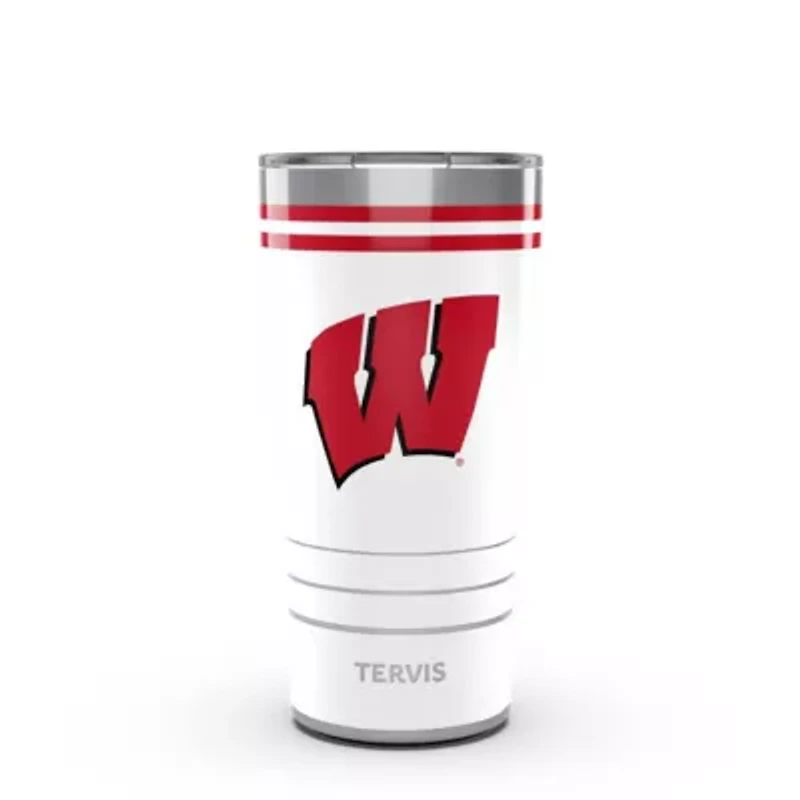 NCAA Wisconsin Badgers Arctic 20oz. Stainless Tumbler