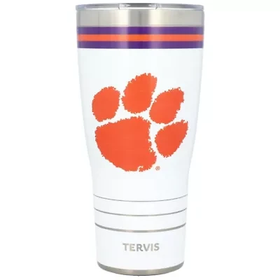 NCAA Clemson Tigers 30oz. Arctic Stainless Tumbler