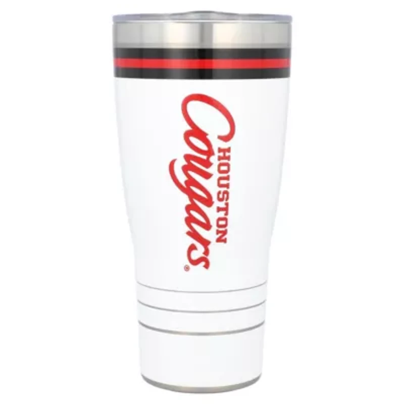 NCAA Houston Cougars 30oz. Arctic Stainless Tumbler