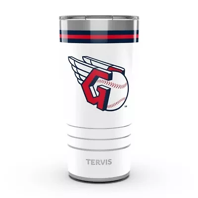 MLB Cleveland Guardians 20oz. Arctic DuraPrint™️ Stainless Travel Tumbler