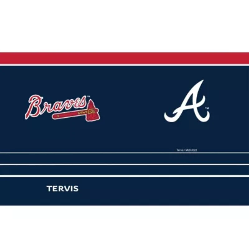MLB Atlanta Braves 20oz. MVP DuraPrint™️ Stainless Travel Tumbler