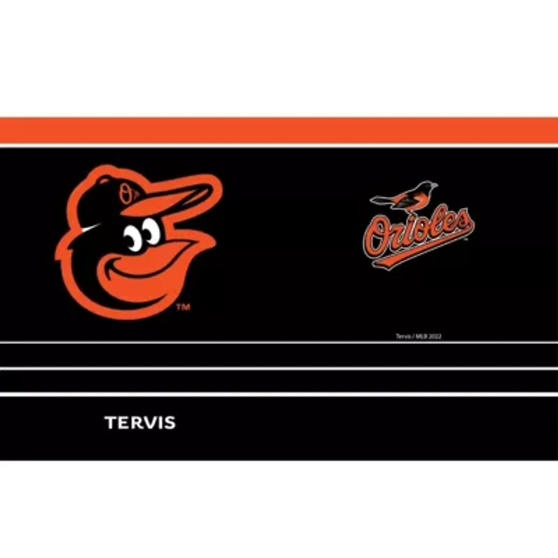 MLB Baltimore Orioles 20oz. MVP DuraPrint™️ Stainless Travel Tumbler