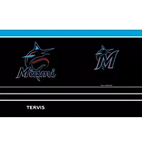 MLB Miami Marlins 20oz. MVP DuraPrint™️ Stainless Travel Tumbler