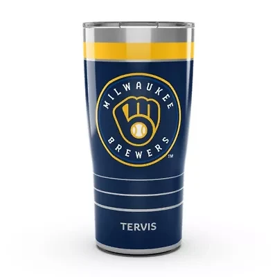 MLB Milwaukee Brewers 20oz. MVP DuraPrint™️ Stainless Travel Tumbler