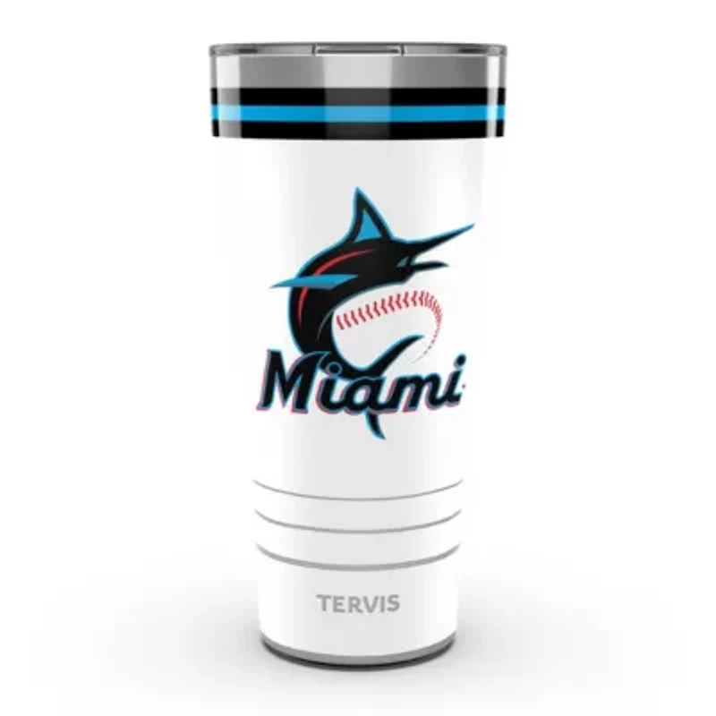 MLB Miami Marlins 30oz. Arctic Stainless Tumbler