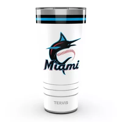MLB Miami Marlins 30oz. Arctic Stainless Tumbler