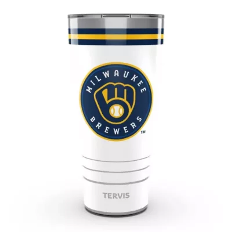 MLB Milwaukee Brewers 30oz. Arctic Stainless Tumbler