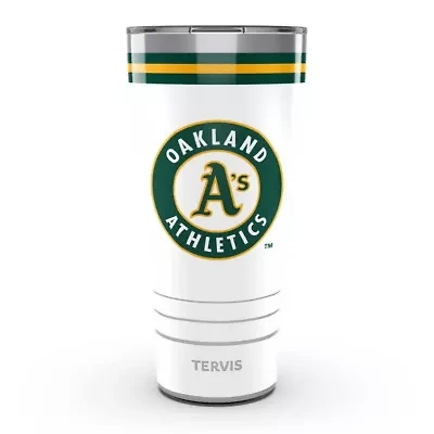 Cooperstown Teams Oakland Athletics 30oz. Arctic Stainless Tumbler