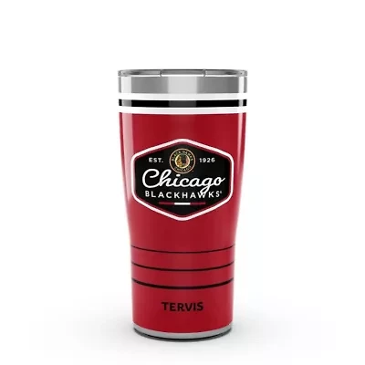 NHL Chicago Blackhawks 20oz. Vintage Stainless Travel Tumbler