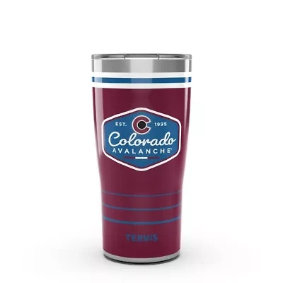 NHL Colorado Avalanche 20oz. Vintage Stainless Travel Tumbler