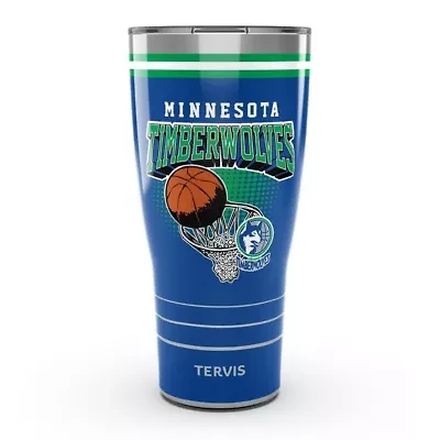 NBA Minnesota Timberwolves 30oz. DuraPrint™️ Vintage Stainless Travel Tumbler