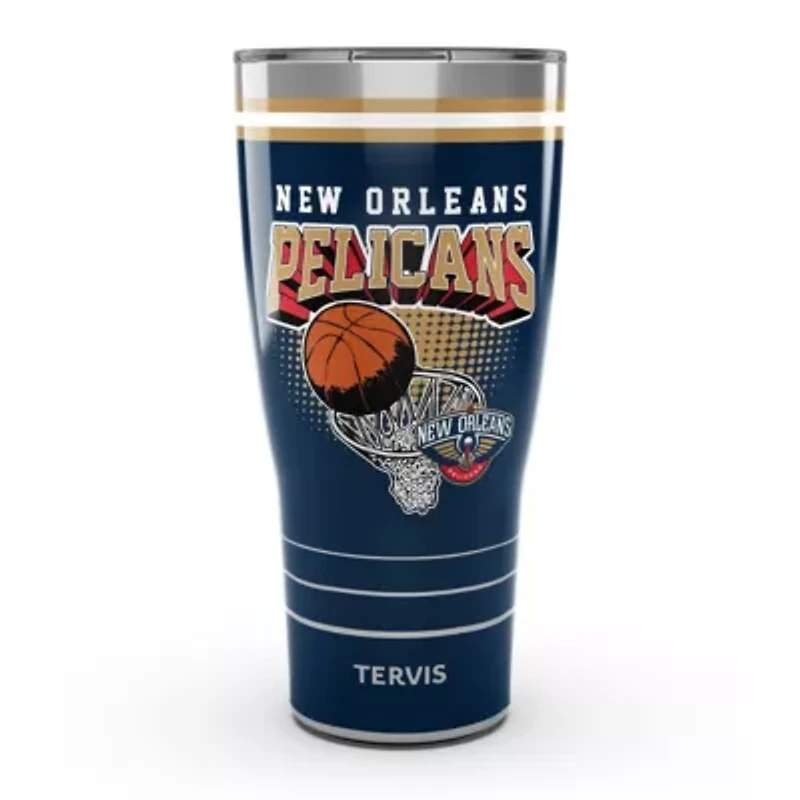 NBA New Orleans Pelicans 30oz. DuraPrint™️ Vintage Stainless Travel Tumbler