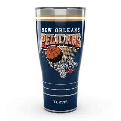 NBA New Orleans Pelicans 30oz. DuraPrint™️ Vintage Stainless Travel Tumbler