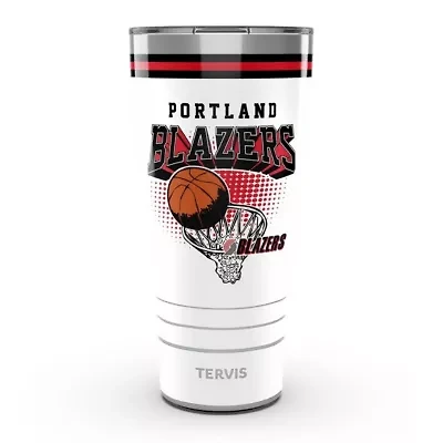 NBA Portland Trail Blazers 30oz. DuraPrint™️ Vintage Stainless Travel Tumbler