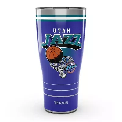 NBA Utah Jazz 30oz. DuraPrint™️ Vintage Stainless Travel Tumbler