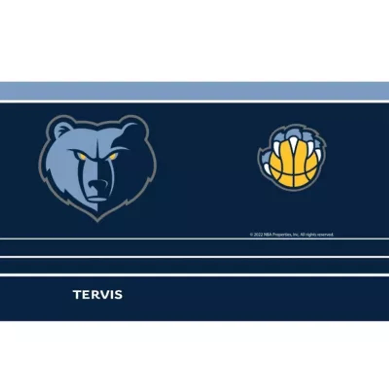NBA Memphis Grizzlies 20oz. MVP DuraPrint™️ Stainless Travel Tumbler