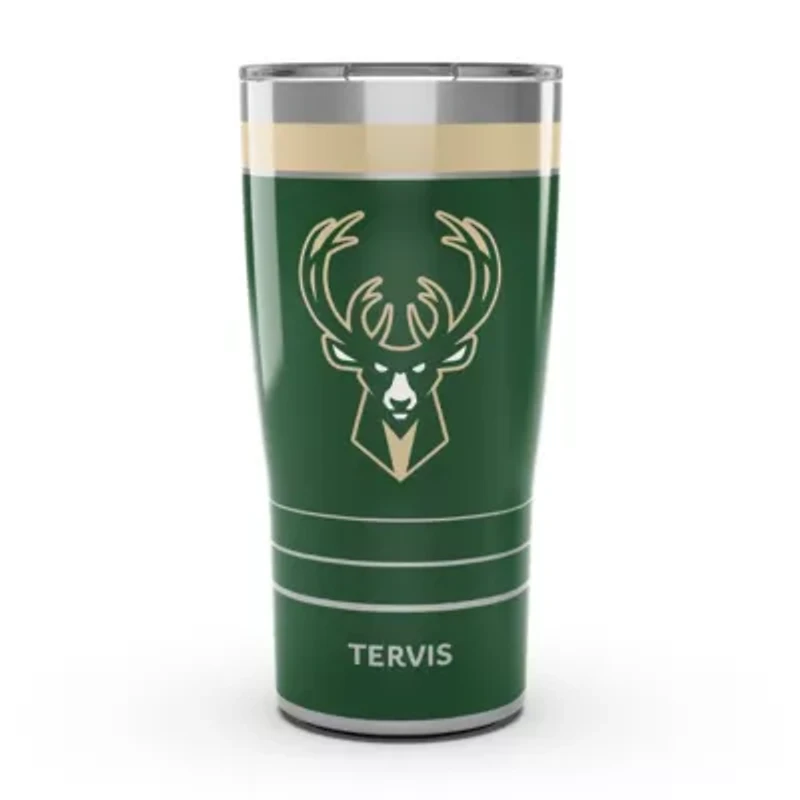 NBA Milwaukee Bucks 20oz. MVP DuraPrint™️ Stainless Travel Tumbler