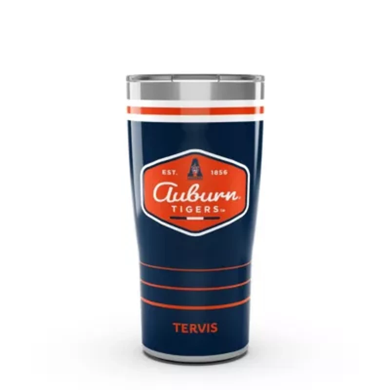 NCAA Auburn Tigers 20oz. Vintage DuraPrint™️ Stainless Travel Tumbler