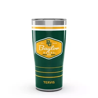 NCAA Baylor Bears 20oz. Vintage DuraPrint™️ Stainless Travel Tumbler