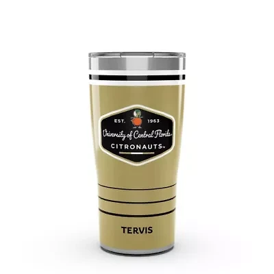 NCAA UCF Knights 20oz. Vintage DuraPrint™️ Stainless Travel Tumbler