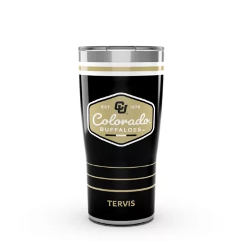 NCAA Colorado Buffaloes 20oz. Vintage DuraPrint™️ Stainless Travel Tumbler
