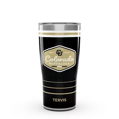 NCAA Colorado Buffaloes 20oz. Vintage DuraPrint™️ Stainless Travel Tumbler