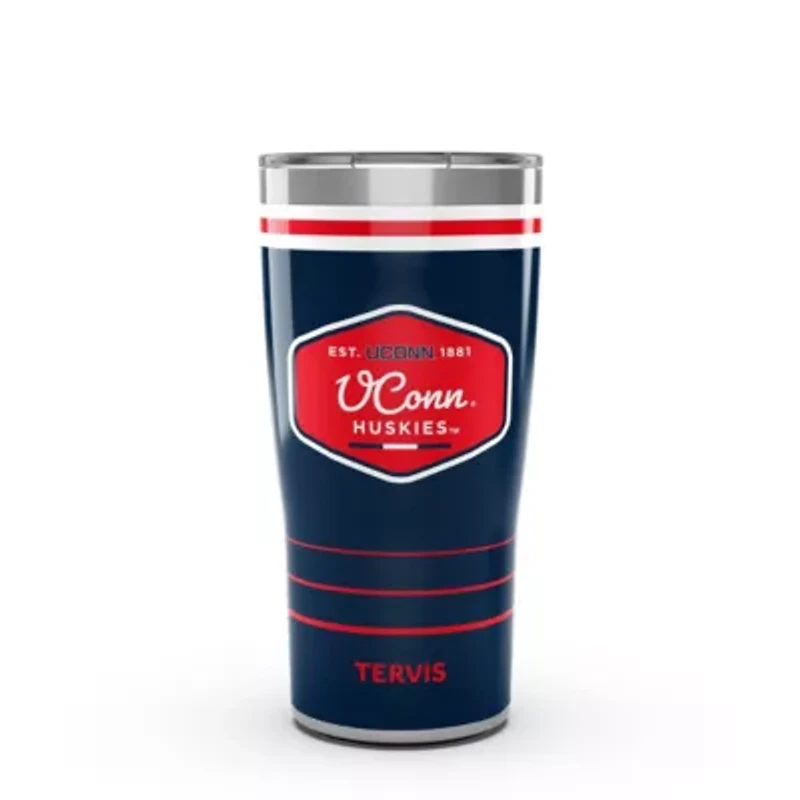 Connecticut Huskies NCAA UConn Huskies 20oz. Vintage DuraPrint™️ Stainless Travel Tumbler