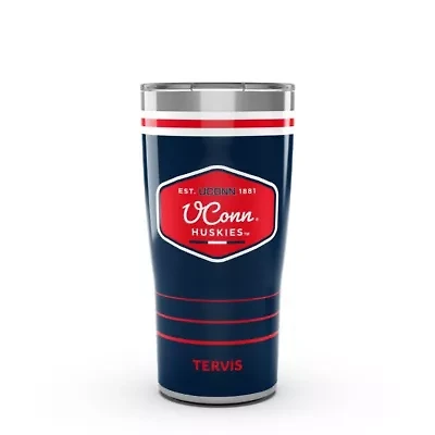 Connecticut Huskies NCAA UConn Huskies 20oz. Vintage DuraPrint™️ Stainless Travel Tumbler