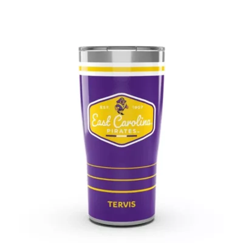 East Carolina Pirates NCAA ECU Pirates 20oz. Vintage DuraPrint™️ Stainless Travel Tumbler